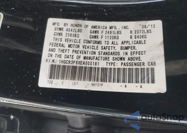 1HGCR3F9XEA000181: 44199002