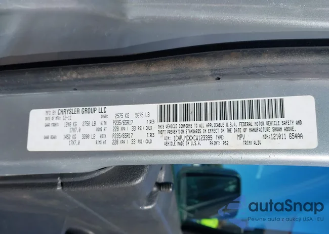 1C4PJMCKXCW123399: 44199353