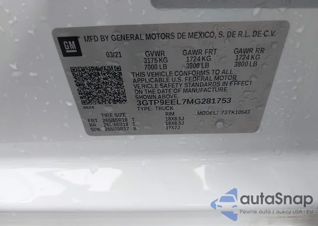 3GTP9EEL7MG281753: 44200606