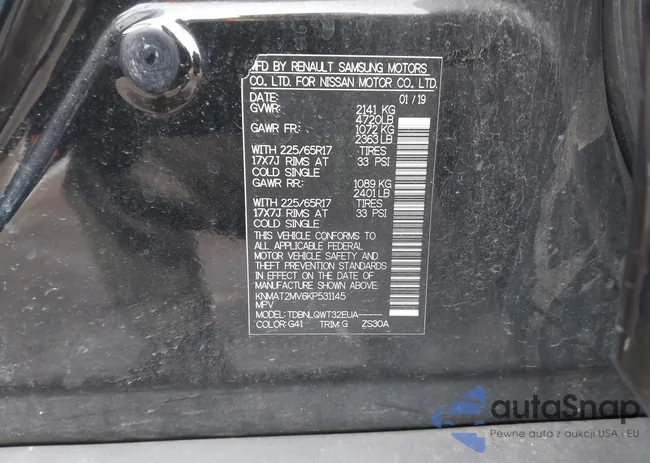 KNMAT2MV6KP531145: 44200664