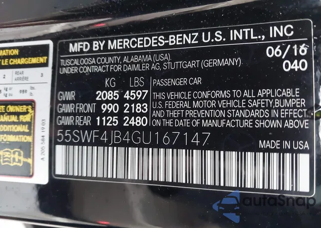 55SWF4JB4GU167147: 44200844