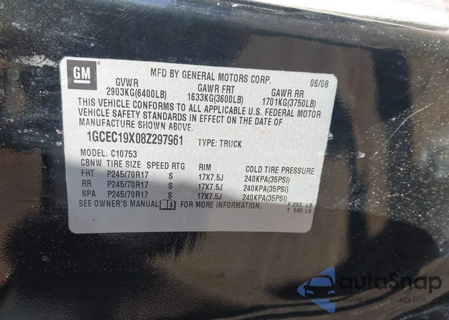 1GCEC19X08Z297961: 44200854