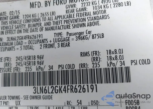 3LN6L2GK4FR626191: 44200868