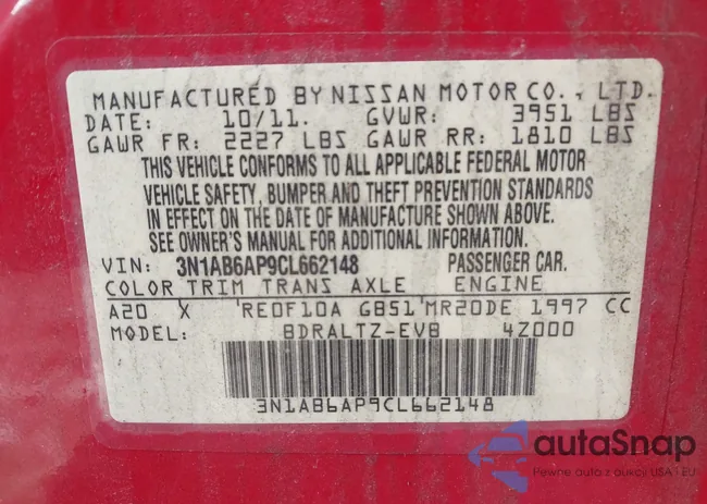 3N1AB6AP9CL662148: 44200062