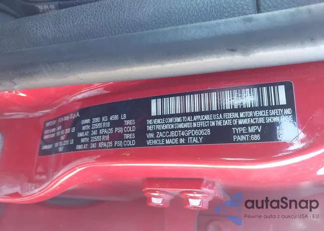 ZACCJBDT4GPD60628: 44200086