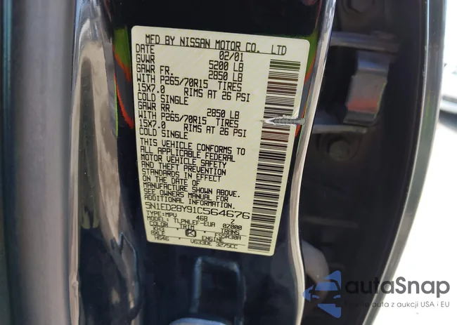 5N1ED28Y91C564676: 44200134