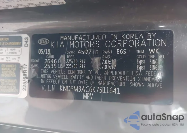 KNDPM3AC6K7511641: 44200286