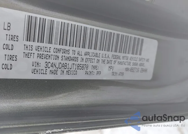 3C4NJDAB1JT185870: 44200347