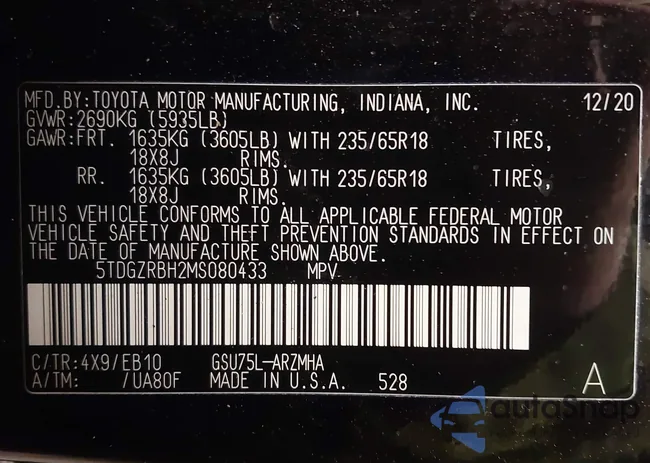 5TDGZRBH2MS080433: 44201547