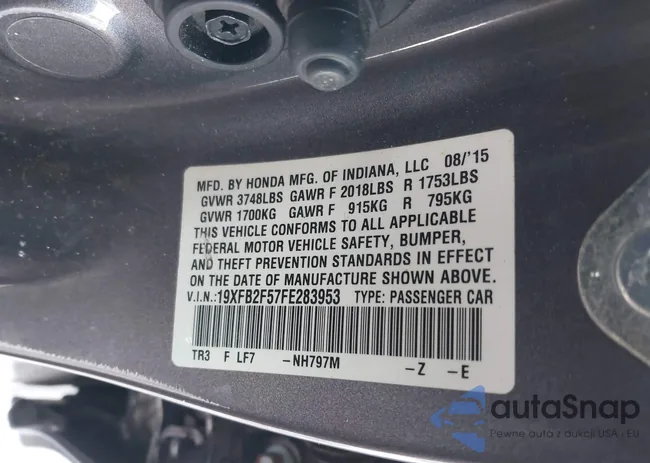 19XFB2F57FE283953: 44201746