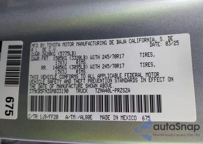 3TMKB5FN3SM033190: 44201754