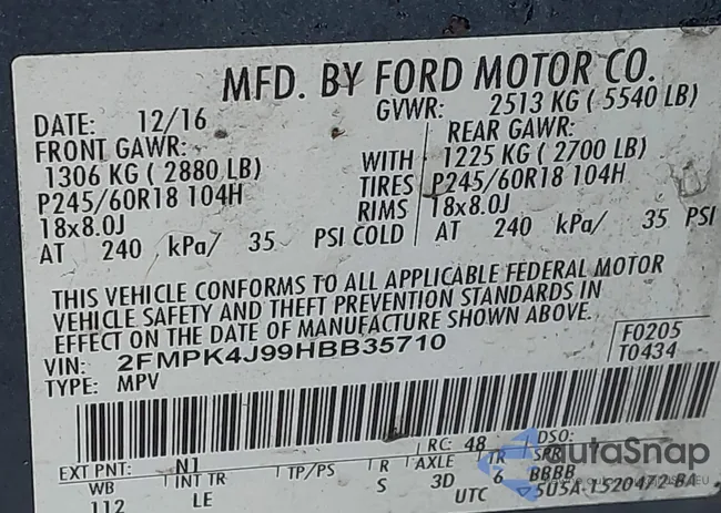 2FMPK4J99HBB35710: 44201779