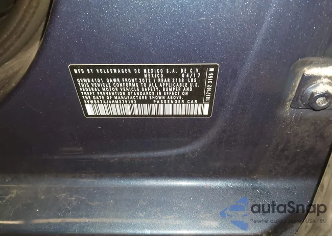 3VWB67AJ4HM379162: 44201797