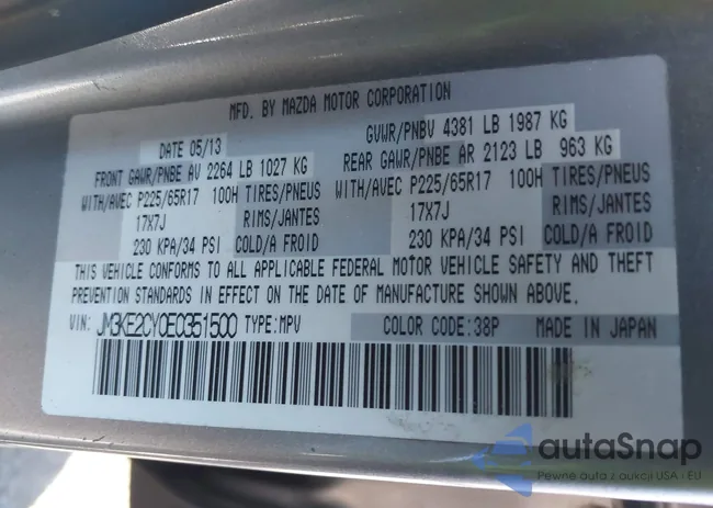 JM3KE2CY0E0351500: 44201819