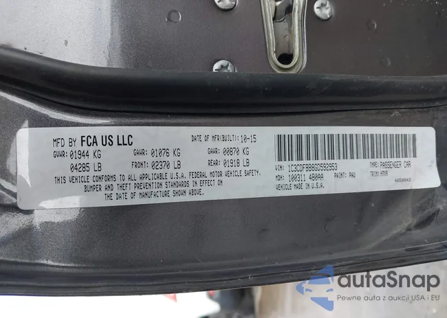 1C3CDFBB8GD592953: 44201867