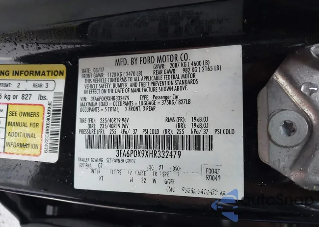 3FA6P0K9XHR332479: 44201903