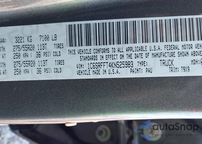 1C6SRFFT4KN525983: 44201910