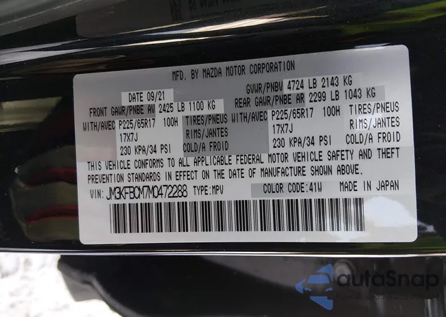 JM3KFBCM7M0472288: 44201104