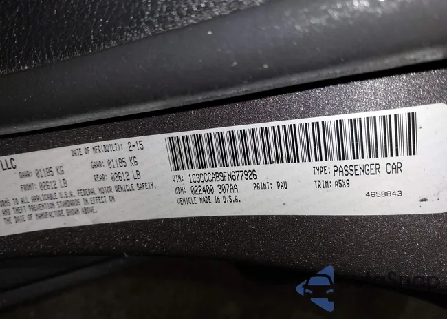 1C3CCCAB9FN677926: 44201205