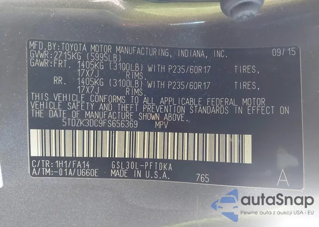 5TDZK3DC9FS656369: 44201360