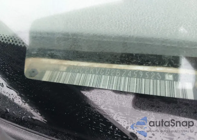 1GC2KVCG2BZ459523: 44202486