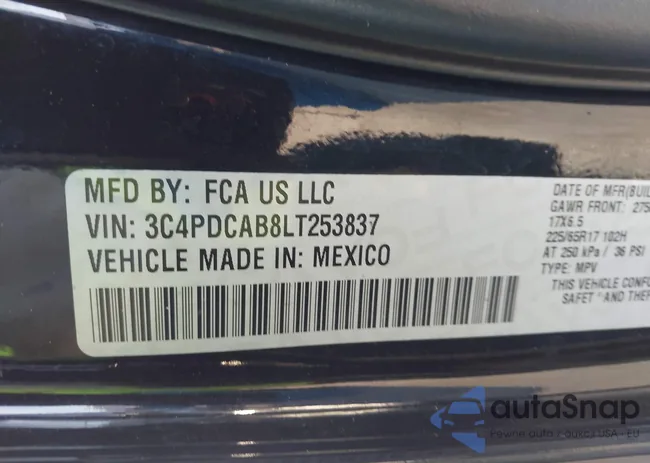 3C4PDCAB8LT253837: 44202500