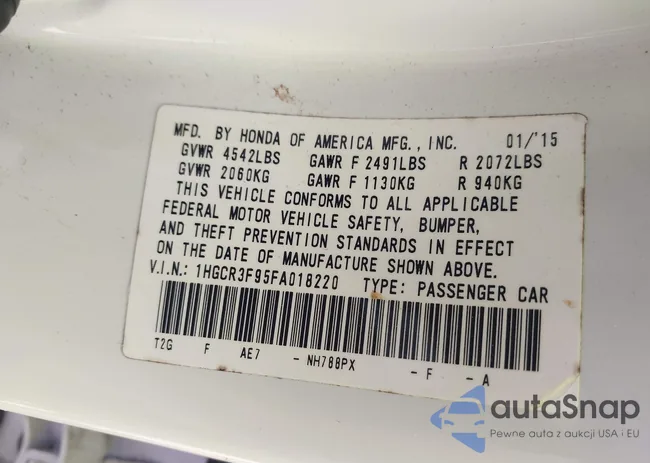 1HGCR3F95FA018220: 44202753