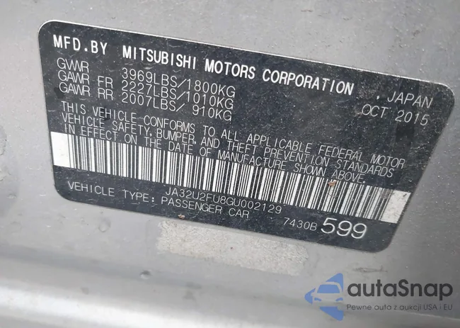 JA32U2FU8GU002129: 44202757