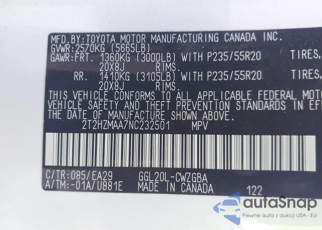 2T2HZMAA7NC232501: 44202808