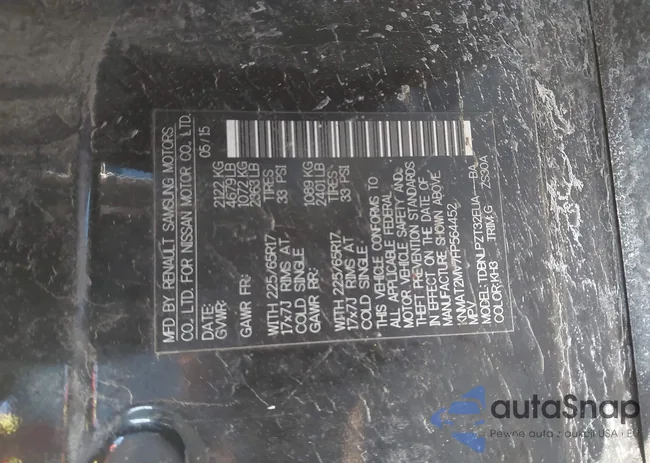 KNMAT2MV7FP564452: 44202876