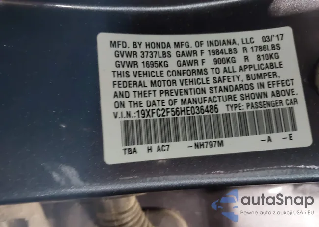 19XFC2F56HE036486: 44202953