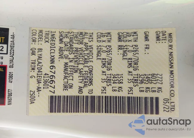 1N6ED1CLXNN676677: 44202966