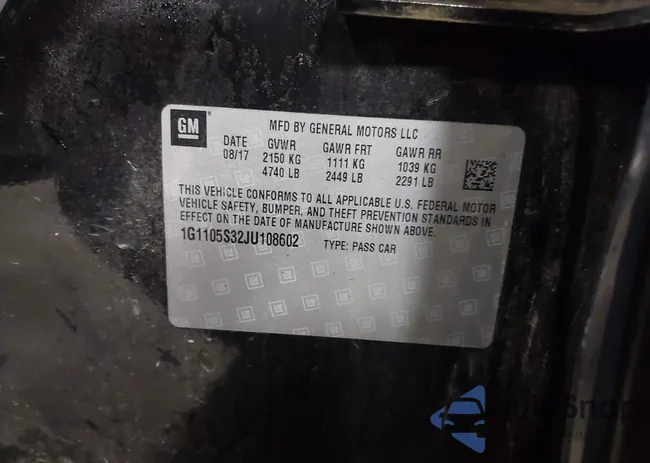 1G1105S32JU108602: 44202992