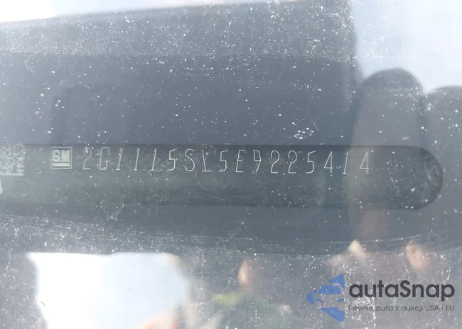 2G1115SL5E9225414: 44202050