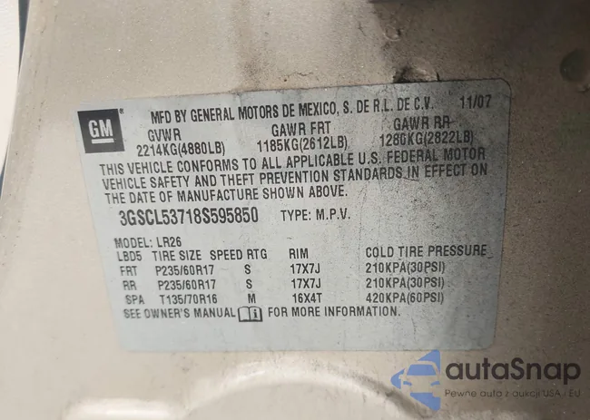 3GSCL53718S595850: 44202114