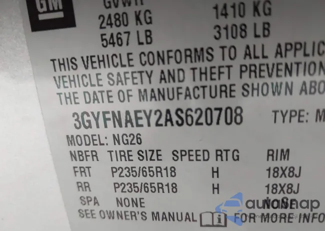 3GYFNAEY2AS620708: 44203606