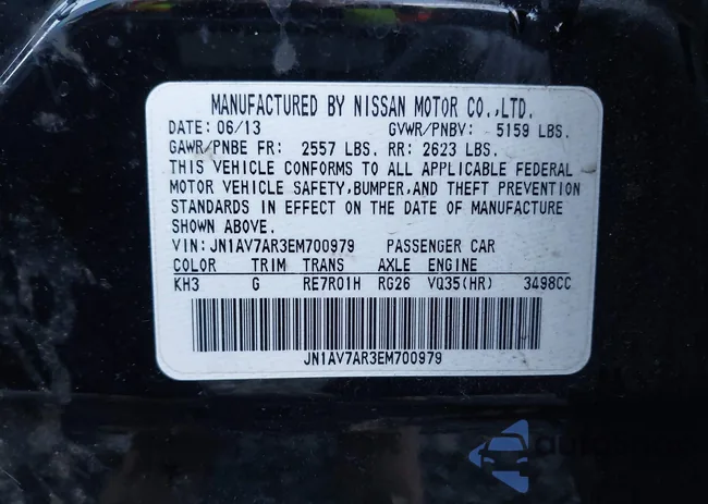 JN1AV7AR3EM700979: 44203940