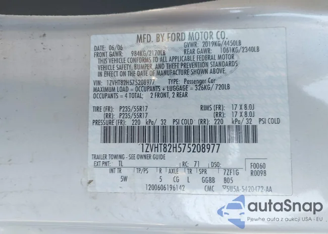 1ZVHT82H575208977: 44203019