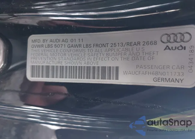 WAUCFAFH6BN011733: 44204446