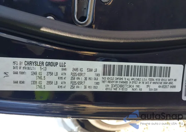 3C4PDCAB0DT713414: 44204498