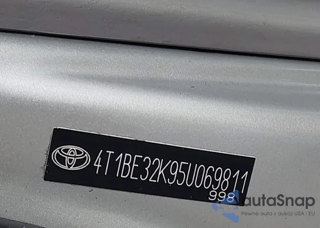 4T1BE32K95U069811: 44204525