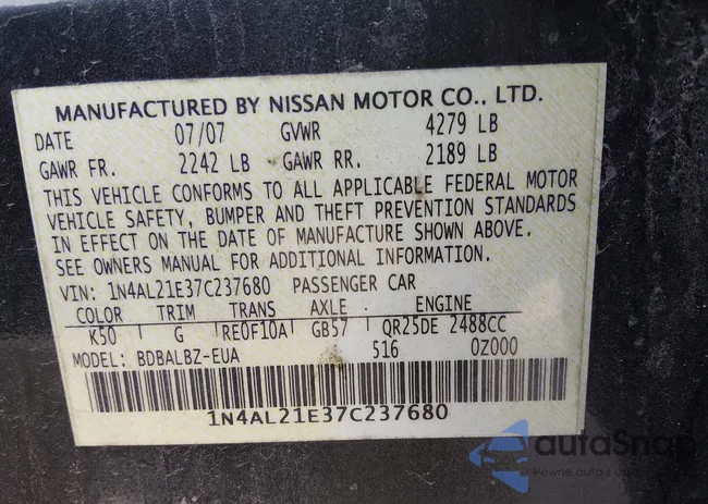 1N4AL21E37C237680: 44204626