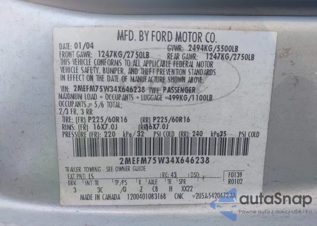 2MEFM75W34X646238: 44204704