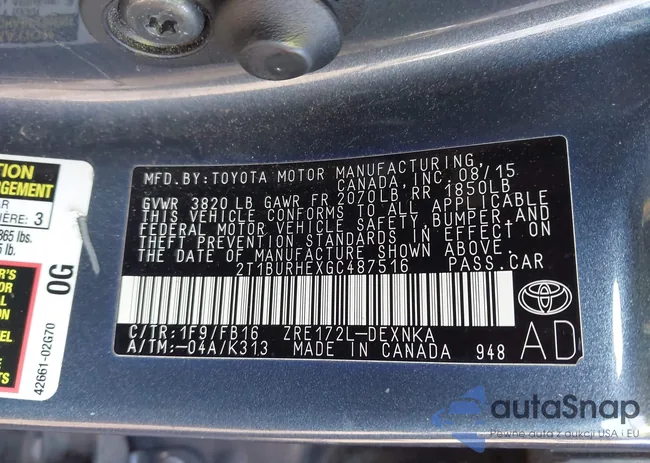 2T1BURHEXGC487516: 44204872