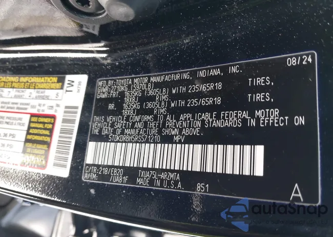 5TDKDRBH5RS571210: 44204884