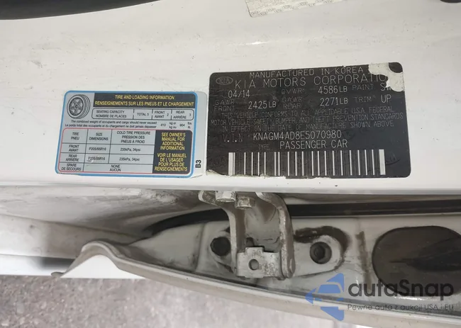 KNAGM4AD8E5070980: 44204904