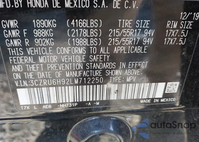 3CZRU6H92LM712250: 44204920