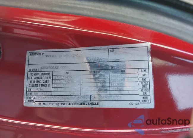 1GCDC14Z2RZ234933: 44204946