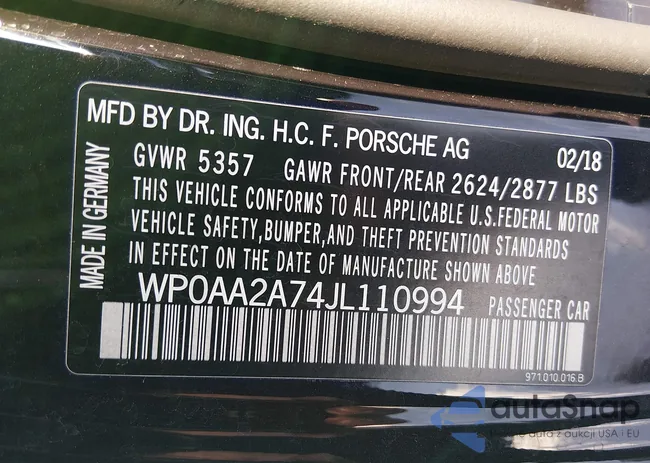 WP0AA2A74JL110994: 44204038