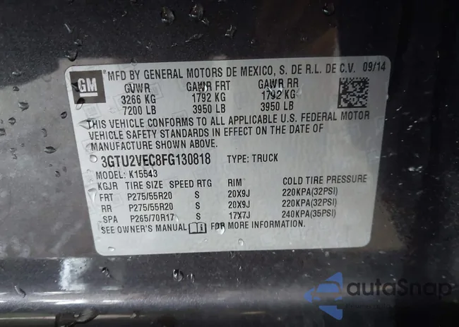 3GTU2VEC8FG130818: 44204072